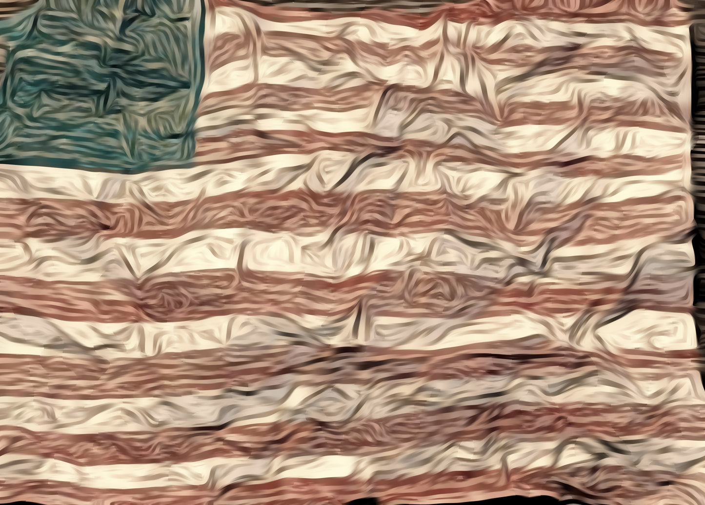 Waving flag